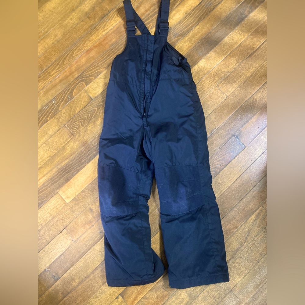 Lands end size 6 black snow pants